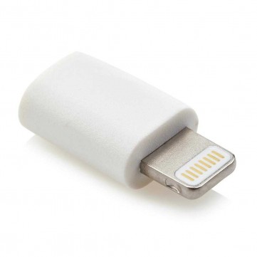 Micro USB to Apple lightning adapter, whiteP302.173