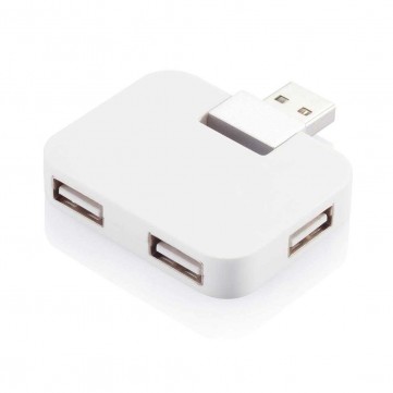 Travel USB hub, whiteP308.753
