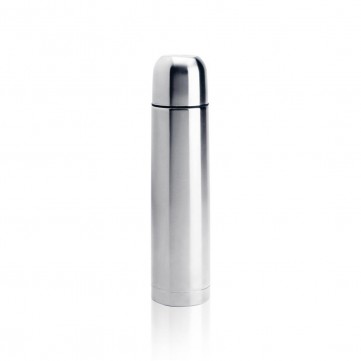 Stainless steel flask, silverP430.102