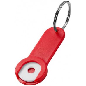 Shoppy coin holder keychain