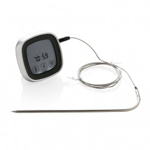 Digital meat thermometer, black