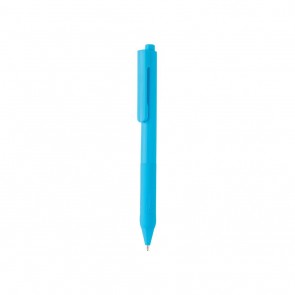 X9 solid pen with silicon grip,