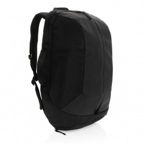 Swiss Peak AWARE™ RPET 15.6 inch work/gym backpack, black